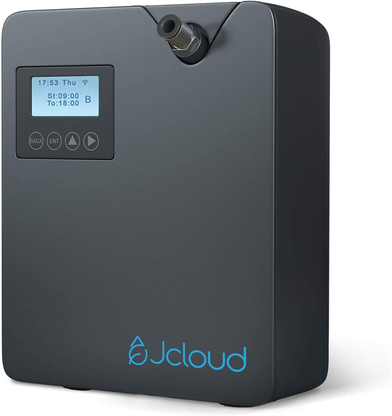 JCLOUD Smart Scent Air Machine with Cold Air Tech for Home, Professional Waterless Essential Oil Diffuser 300ML, HVAC Scent Diffuser for Essential Oils for Large Room, Office, Spa, Black