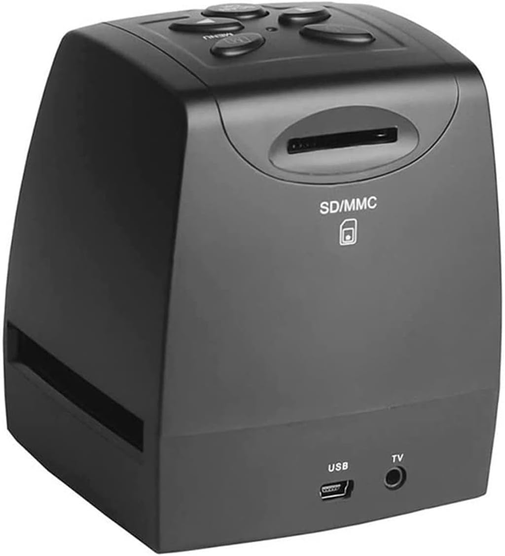 Portable Negative Film Scanner,35mm/135mm Slide Film Converter,Photo Digital Image Viewer,for Restore Old Pictures
