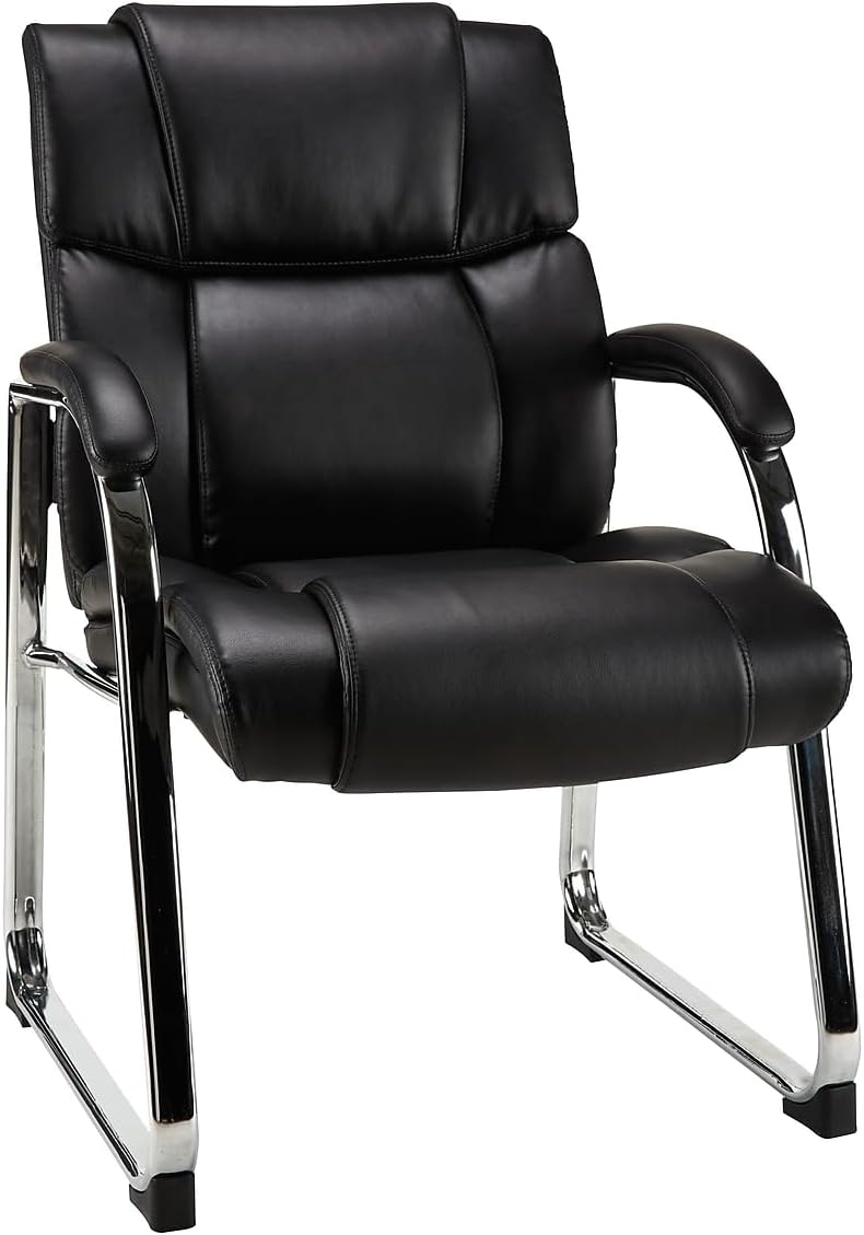 STAPLES Guest & Reception Chair, Bonded Leather