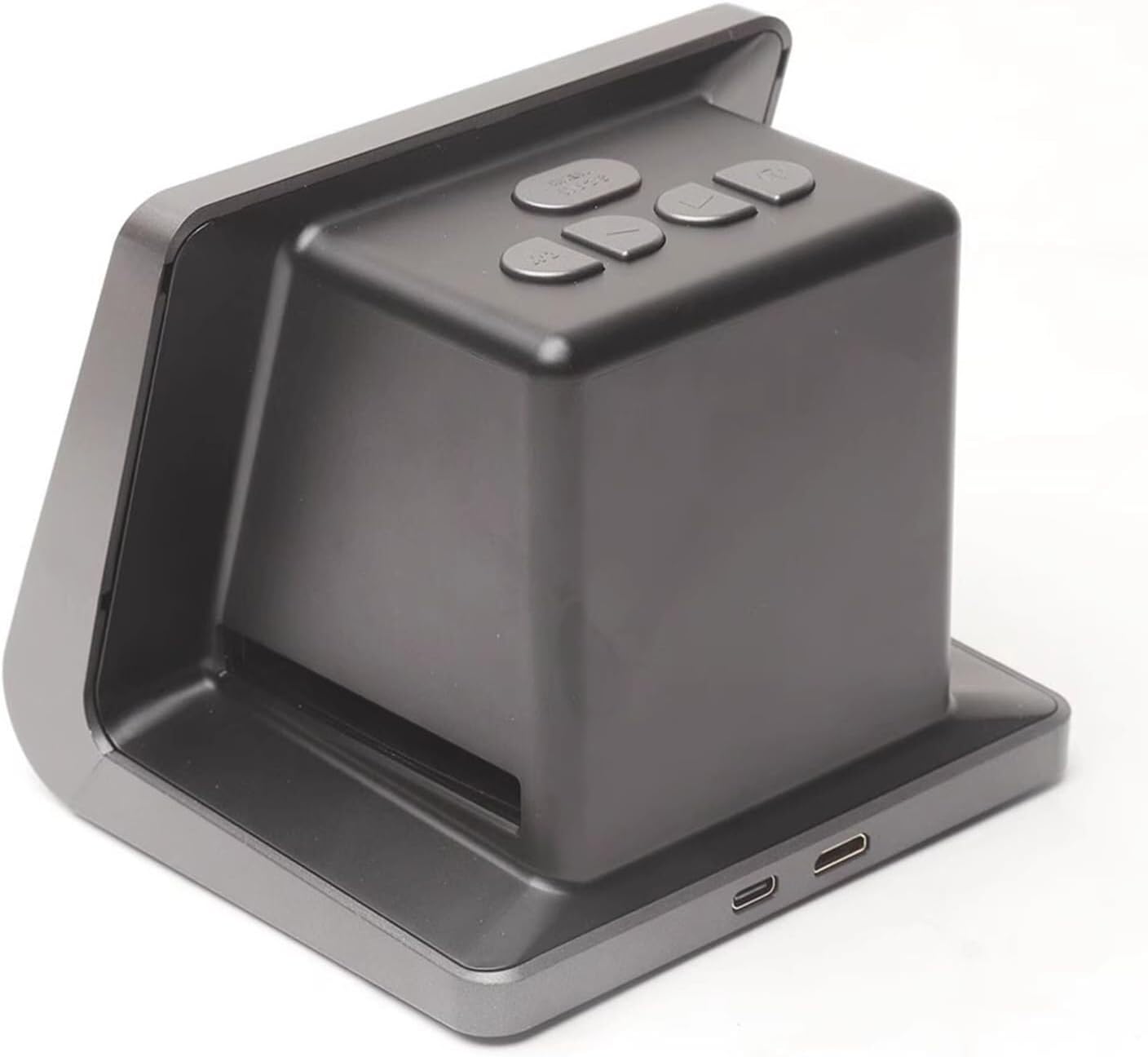 Digital Film Scanner, Slide Scanner with Large 5' LCD Screen, Convertible Color and Black and White Negatives and 35mm Slides, high Resolution 22 MP JPEG Photos