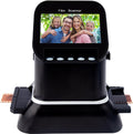 Professional 22MP Film Scanner Slide Scanner with 4.3' LCD, High Resolution Film to Digital Converter for 35mm 120 126 127 135 Negatives & Slides
