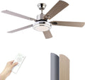 Ceiling Fan with Lights and Remote 42 Inch Modern Ceiling Fans with Light, Reversible, 3CCT, Dimmable, Quiet Ceiling Fan for Bedroom Farmhouse Patio Indoor/Outdoor Use