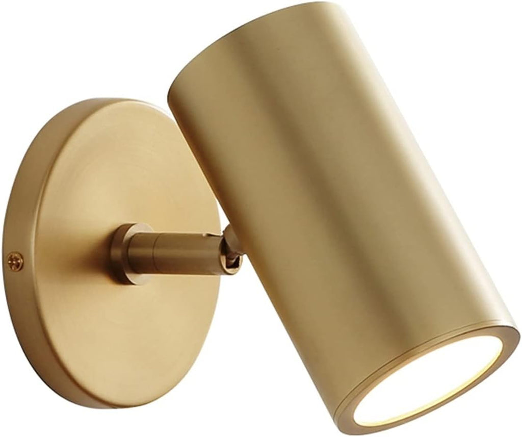 Wall Sconces, European Wall Light - Personality - Copper Wall Lamp Adjustable IP44 Outdoor or Indoor Wall Light Ideal Bedside Reading Spot Lamp Waterproof Spotlight Garden Landscape Fixture Simple Be