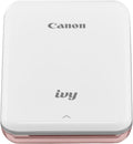 Canon IVY Mini Photo Printer for Smartphones (Rose Gold) - Sticky-back prints, Pocket-size