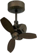 Mustang 18' Oscillating Indoor/Outdoor Ceiling Fan in Rubbed Bronze