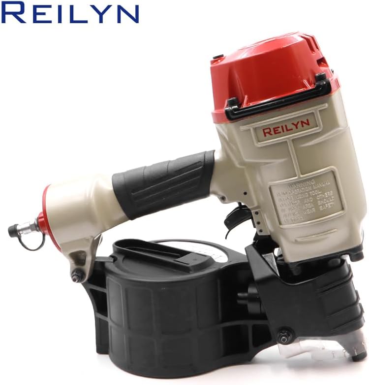 Coil Siding Nailer CN70, 1-3/4-inch to 2-3/4-inch Pneumatic Siding Nail Gun，Roofing Nail Gun for Siding Sheathing Wooding Fencing Decking