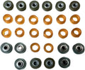 28pcs Rubber Wheel for Noritsu 135 240 135 240AFC 135 240AFC II Negative Carrier Compatible with S2 S4 HS 1800 HS1800 Film Scanners