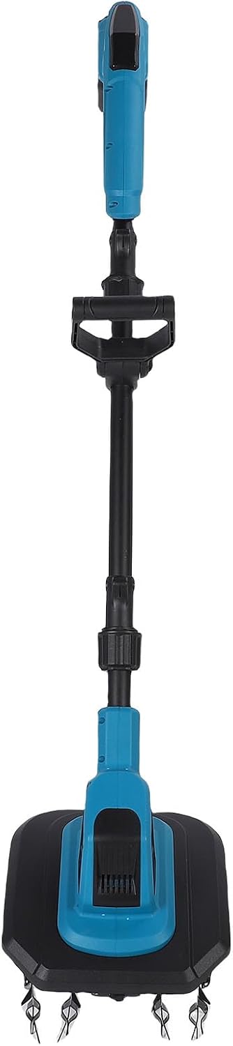 Cordless Tiller Cultivator 170mm Depth, Battery Powered Electric Garden Tiller - 360RPM Power, Lightweight Ergonomic Design, Ideal for Gardening