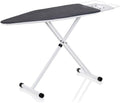 Reliable 120IB Home Ironing Board 19' X 47.5' Made in Italy Portable Ironing Board with Vera Foam Memory Foam Cover, 7 Step Height Adjustable, Heavy-Duty Tube Frame Construction, Strong Iron Rest
