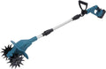 Generic Cordless Mini Cultivator Efficiently 9' Wide, 6.3' Deep for Gardening Soil Cultivation, Battery Powered Electric Tiller for Gardening Enthusiasts (US Plug)