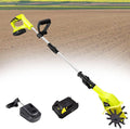 20V Cordless Tiller Rotavator,Garden Tiller, Handheld Electric Cordless 5200Mah Battery Powered, Soil Cultivator Gardening Tool Cultivation Machine,for The Garden, Vegetable Plots