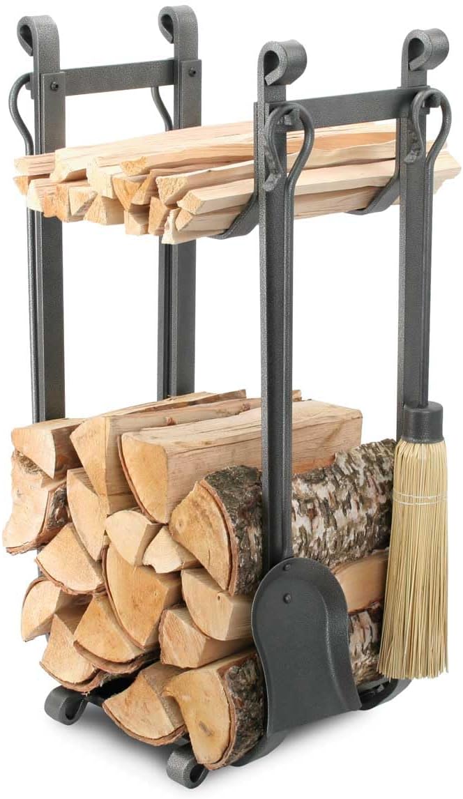 Pilgrim Home and Hearth 18515 Forged Iron Hearth Center
