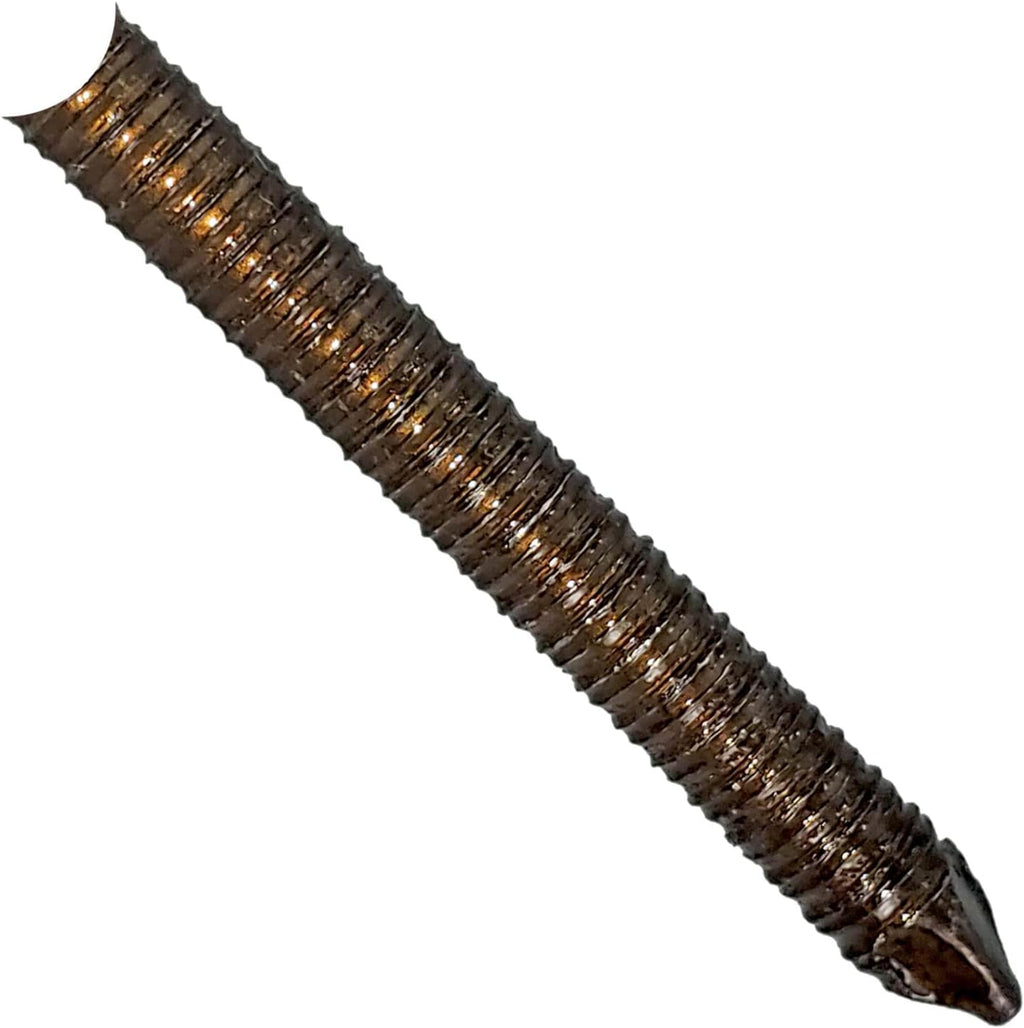 Jake Sales 5' Tempered Hard Steel - Ring Shank Pole Barn Nails. 40D - 35 Pounds ~ 966 Nails. Used for load-bearing, wood framed, pole barn structures.