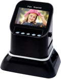 High Resolution Film Scanner, Digital Photo Converter, 4.3' LCD Preview, 22 Million High-Definition, for 35mm, 135, 126, 127 Film and Slides to JPEG