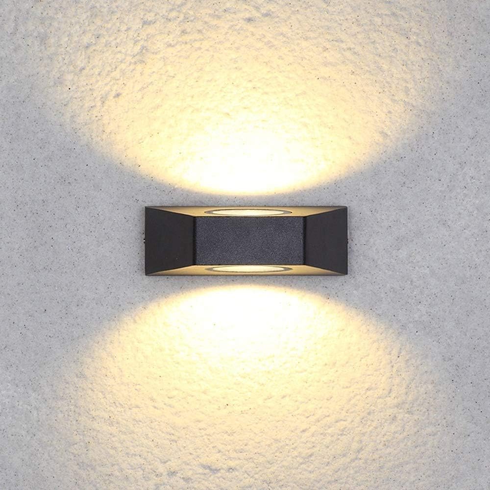 Wall Mounted Light Garden Villa Courtyard Wall Lamp Outdoor Wall Lamp Waterproof Rust-Proof Hotel Exterior Wall Spotlights Industrial Sconce Porch Lights Aluminum Housing Reading Light