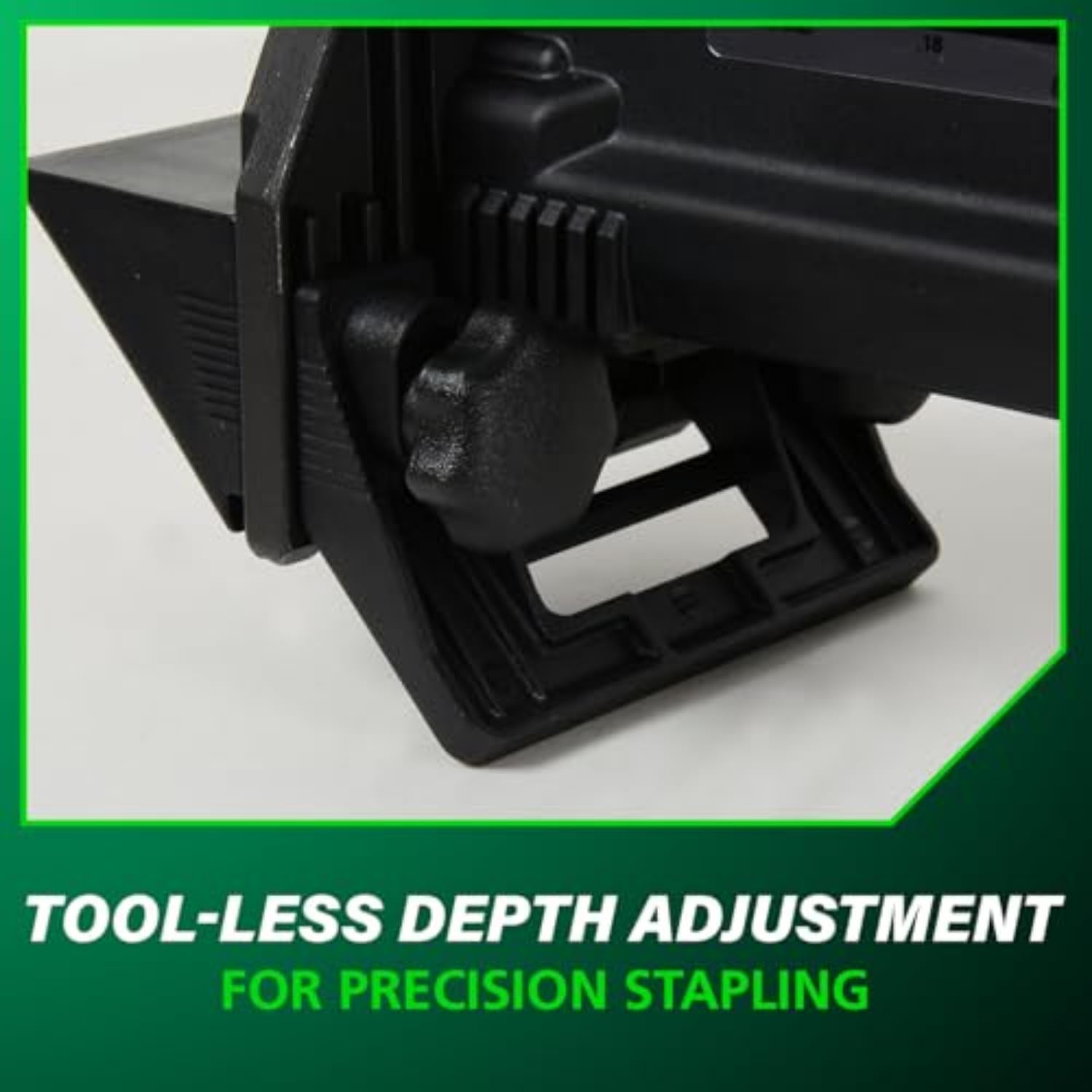 Metabo HPT Flooring Stapler, Pro-preferred Pneumatic Power Nailers, Power Stapler for Hardwood Flooring, 18 Gauge, 1/4' Staples, Length 1/2' to 1-9/16', N4004AB