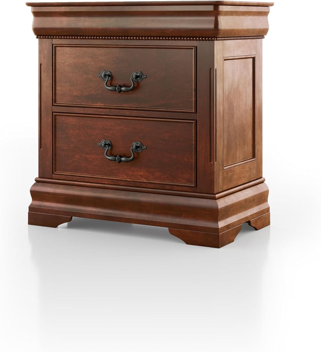 24/7 Shop at Home , nightstands, Cherry Lumis