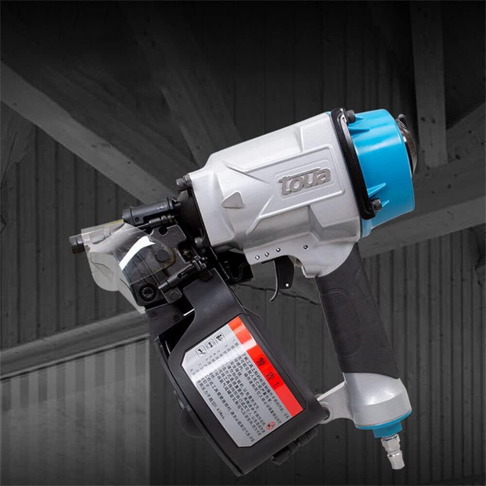 CN55 Pneumatic Nailing Machine Air Nail Gun for Wooden Furniture Air Nailer Magazine Nailing Machine Hand Air Coil Siding Nail Gun Tool