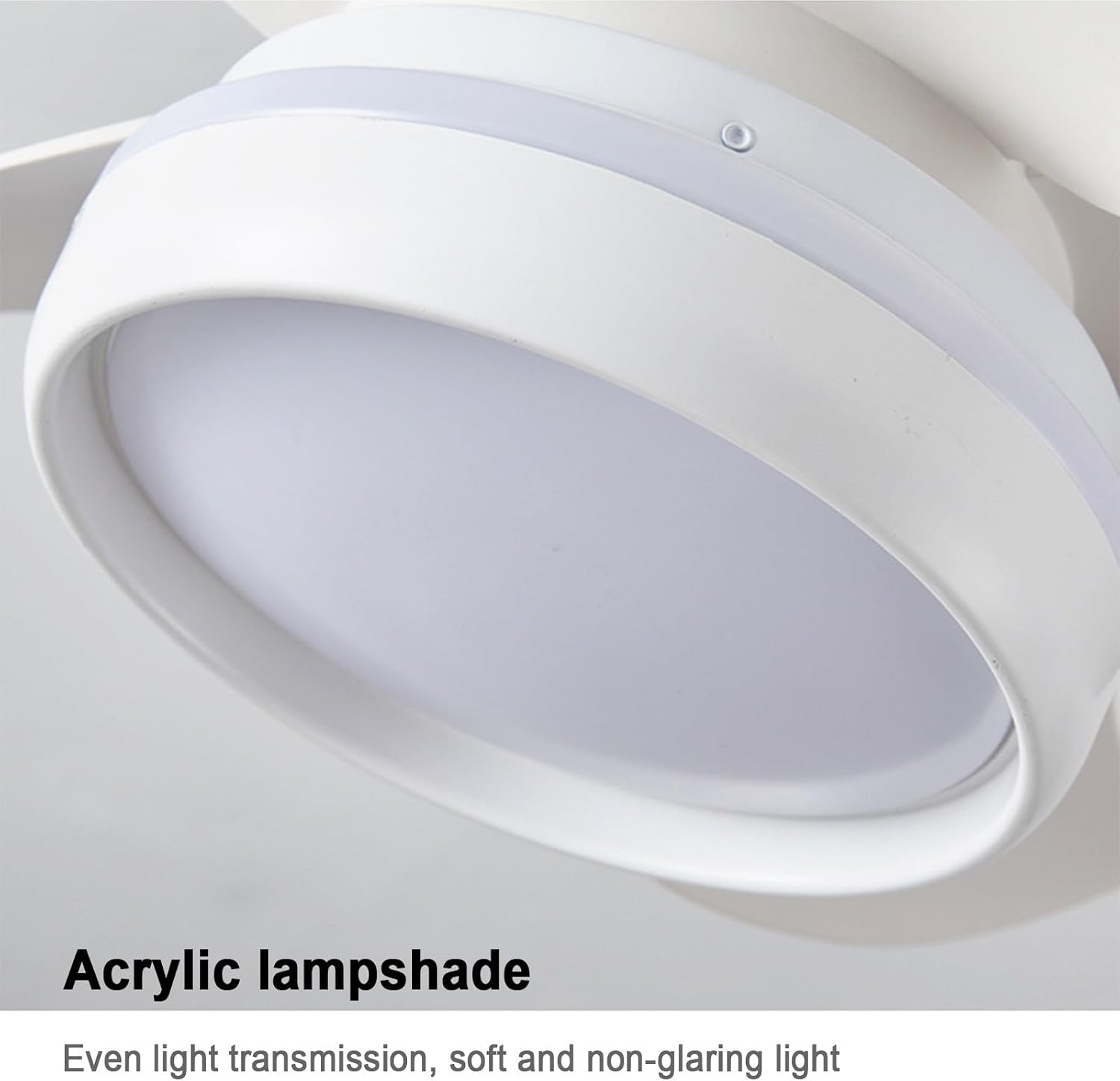 Ceiling Fans with Lights, Fans with Lights and Remote/APP Control, Modern Flush Mount Ceiling Fan, with 5 Reversible Blades 3 Colors Dimmable 6 Speeds Ceiling Fan for Bedroom/Kitchen/Dining Room/Patio