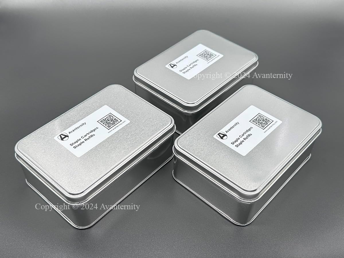 Avanternity's Staple Refills, Compatible with Ricoh Savin Lanier Type V 416709 Staples/Ricoh Savin Lanier Type V 416711 Refill Staples (Pack of 3 Boxes)