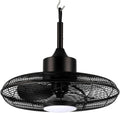 Wynwood QL11191BK 20-Inch Markham Wet Rated Ceiling Fan, Matte Black, Outdoor Ceiling Fan with 3-Way CCT LED Light, 3-Speed Remote Control, All-Weather ABS Blades