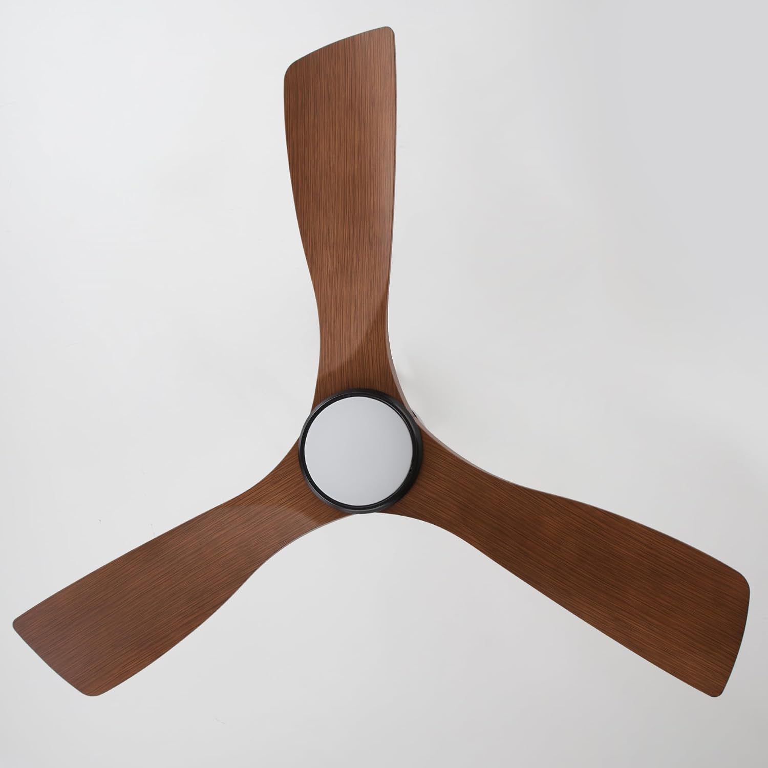 42' Outdoor Ceiling Fan with Light & Remote - IP65 Waterproof Plug in Hanging Fan, 6-Speed Upgrade DC Motor, 1600LM Dimmable LED for Patio, Porch, Gazebo, Pergola,Brown