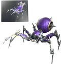 3D Metal Puzzle Spider Model Kit for Adults with Light, 602 PCS Mechanical Metal War Spider Steampunk Animal DIY Assembly Jigsaw Puzzle Model Desk Gifts for Adults
