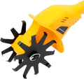 Cordless Electric Tiller Cultivator - Mini Handheld Garden Rototiller 9.84 Inch Tilling Depth, Portable Soil Cultivator for Lawn, Gardening, Flower Bed - Lightweight & Rechargeable