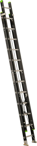 Louisville Ladder 24-Foot Fiberglass Extension Ladder, 300-Pound Load Capacity, Type IA, L-3026-24