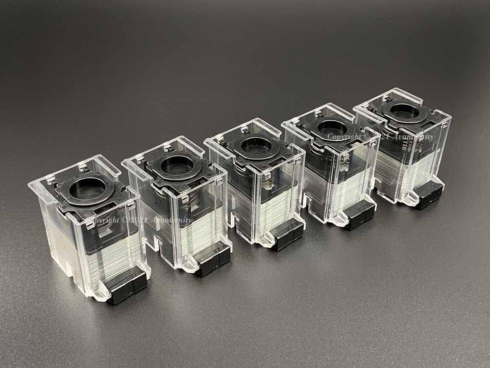 Avanternity's Staple Refills, Compatible with Max No.70FE Staple Cartridge (Code No. MS90023) for EH-70F Flat-Clinch Electric Stapler, Box of 5 Cartridges (Pack of 4 Boxes)