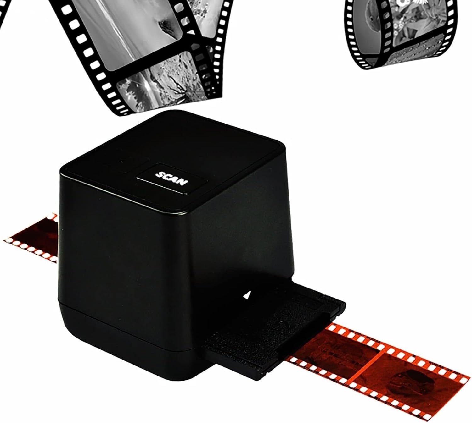Film Slide Scanner, Slide Scanner viewer, Made of ABS Material, 17 Million HD 135 Film Negative Scanner, Portable and Reliable