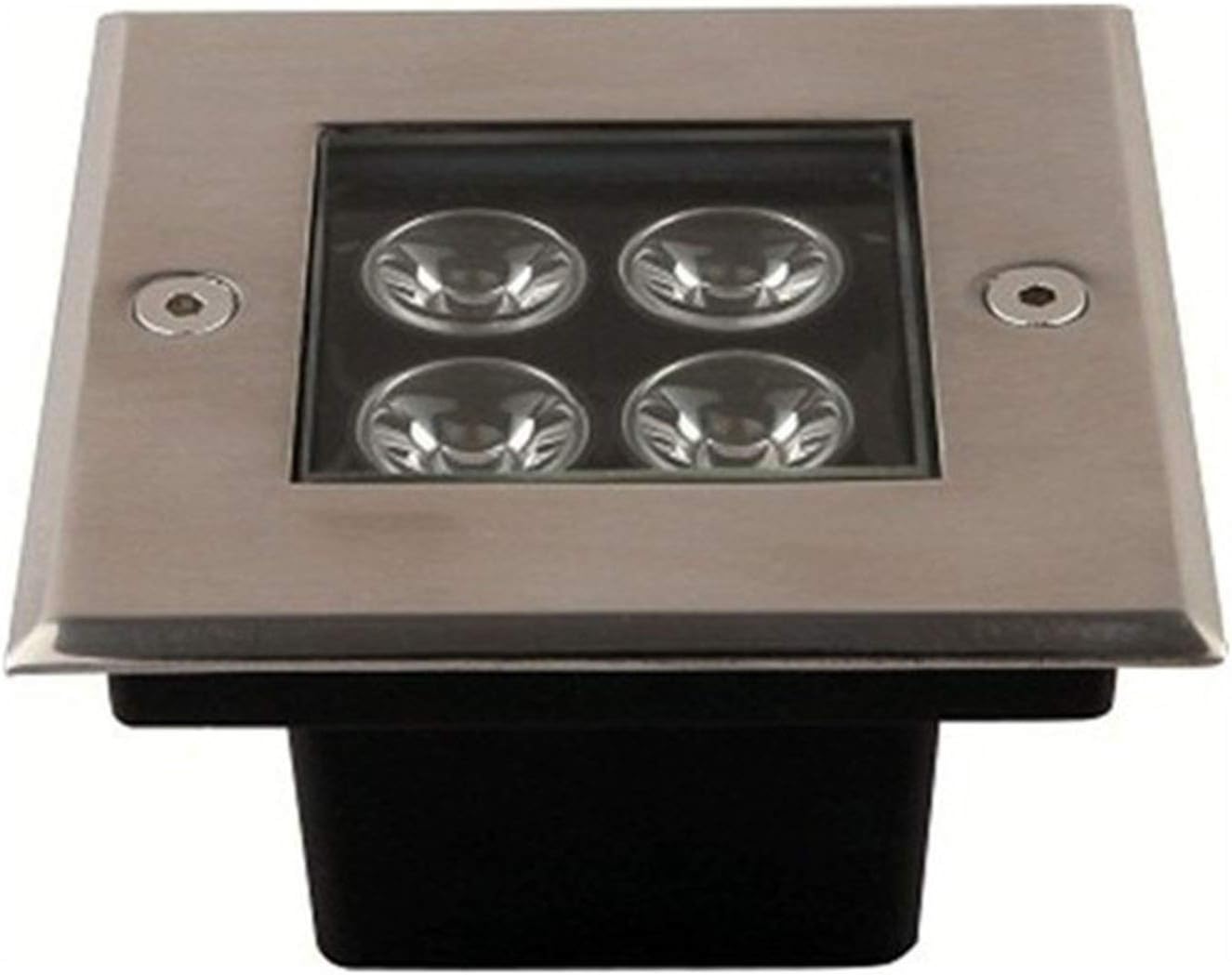 LED Outdoor Spotlights, Waterproof IP66 Landscape Lights AC85V~265V Underground Light for Patio Yard Pathway Lawn, 8 Colors (Red 16W)