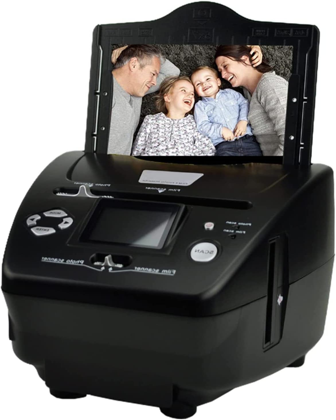 Slide Viewer/Negative Scanner, Film Slide Scanner, Works with Different Types of Film and Slides, Converts 35mm 135 110 126/Slides/Negatives