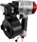 Professional Coil Nailer, Pneumatic Nailer CN55 Max Fastener Length 2', Pneumatic Siding Nailer 75-100PSI, Air Coil Nailer with Fast Fire Truck for Fast and Hard Woodworking, Wooden Pallets