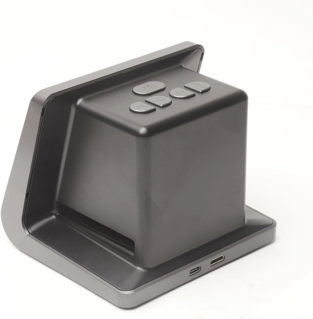 SUNGOOYUE Film and Slide Scanner, Convert 135 Film 126KPK 110 Super8 Monochrome Slide to Digital JPEG Photos, Built in 16GB Memory 5 Inch LCD Screen, with APP Support PC Computer