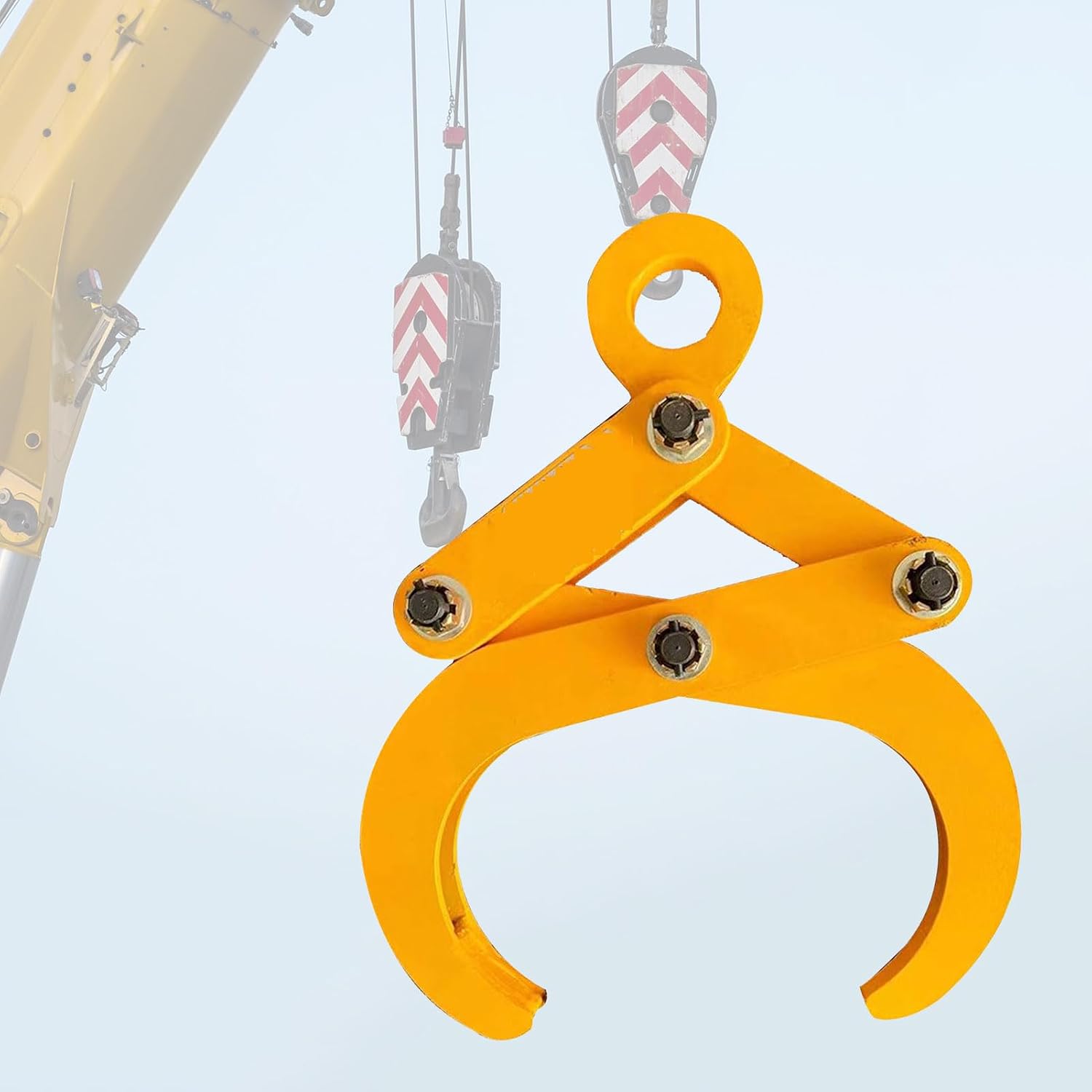 1T Heavy Duty Vertical Plate Clamp, Lifting Tongs Spreader, Stable Sheet Metal Lifter, Easy-to-Use Beam Tool for Secure Locking and Safe Lifting