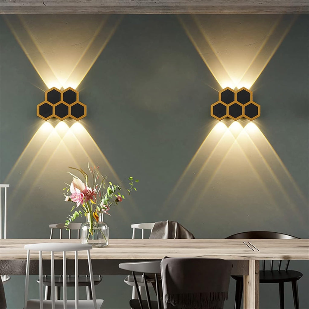 Wall lamp Wall Lamps Compatible with Country House Outdoor Spotlight Home Decor (Color : 7W), Luxury