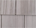 Polaris Homeside Select Double 7in. Cedar Shake Vinyl Siding (1/2 Square) Granite Gray