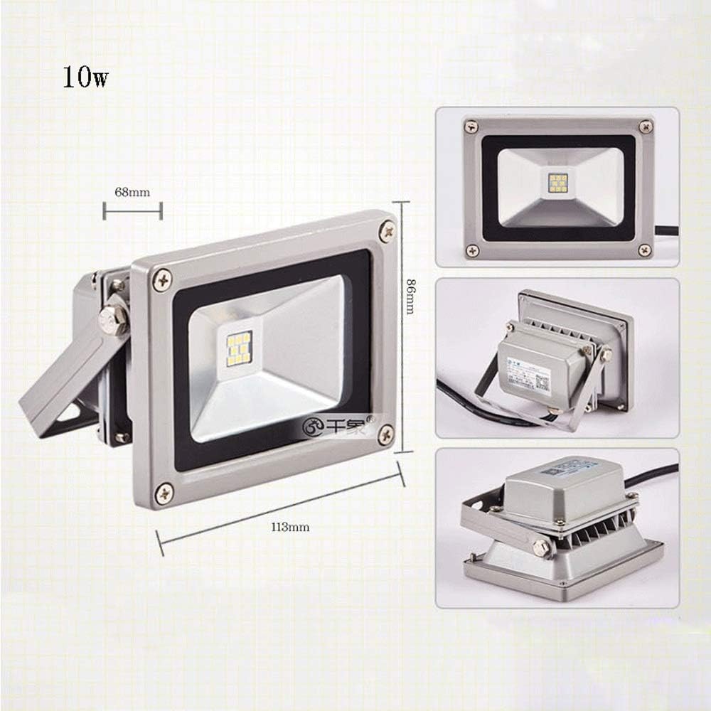 Wall Mounted Light Super Bright LED Floodlight Aluminum Waterproof Wall Lamp Spotlight Outdoor Safety Lighting Factory Engineering Commercial Landscape Projection Light Fixture 120° Beam Angle R