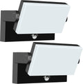 rosykite 40W LED Wall Pack Lights Outdoor Motion Sensor,360 °Rotation 5000K 6000K 4000K Selectable Exterior Flood Lighting Fixture Sconce for Porch Garage Patio