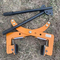 Heavy-Duty Steel Paver Lifting Clamp - Adjustable Stone Slab Lifter for Concrete Blocks, Dual Handle Construction Tool, 8-30cm (3 1/8' - 11 3/4')