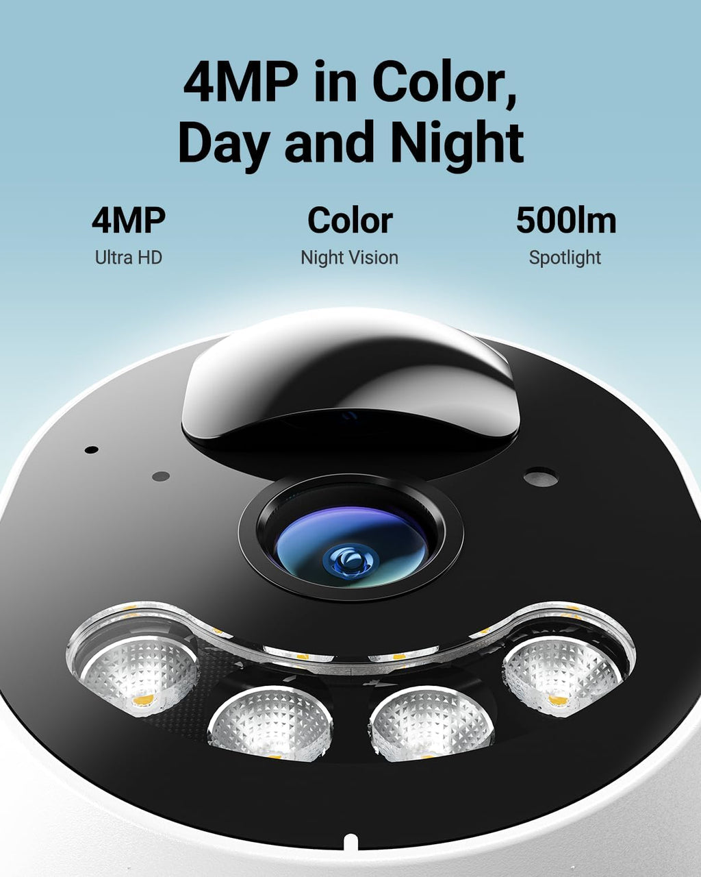 4MP Cellular Security Camera 24/7 Recording with 360-Day SIM Data for Jobsite/Barn/Rural Areas, No WiFi Solar 4G LTE Camera Wireless Outdoor, Motion Detection, 360° Human Tracking, 64GB TF Card