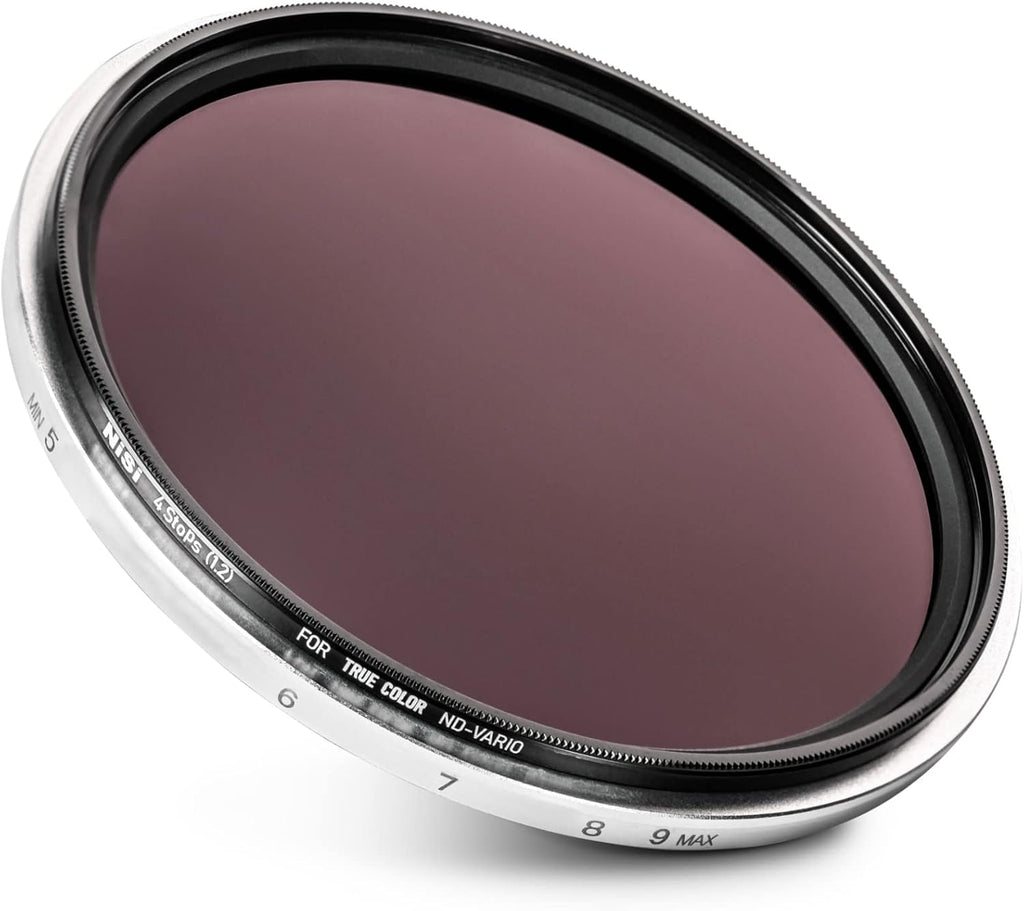 NiSi 67mm Swift VND Mist Kit - True Colour 1-5 & 4 Aperture Variable ND + ND16 Filter + Black Mist Diffusion Effect + Adapter Ring
