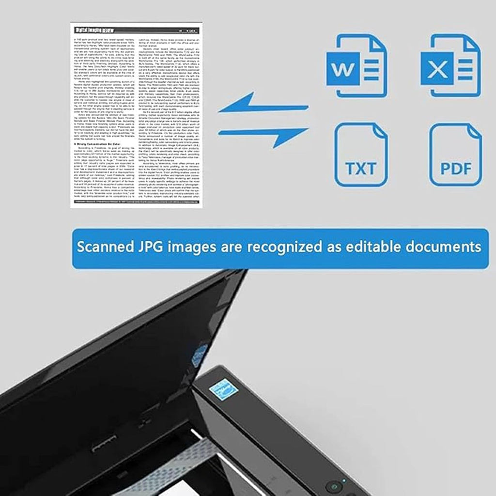 A3 Large Format Flatbed Scanner, Document and Photo Book Scanner, Resolution Upto 2400 * 2400 Dpi, Led Light Source, Scan/Pdf/Email/Print, 4 Seconds/Page