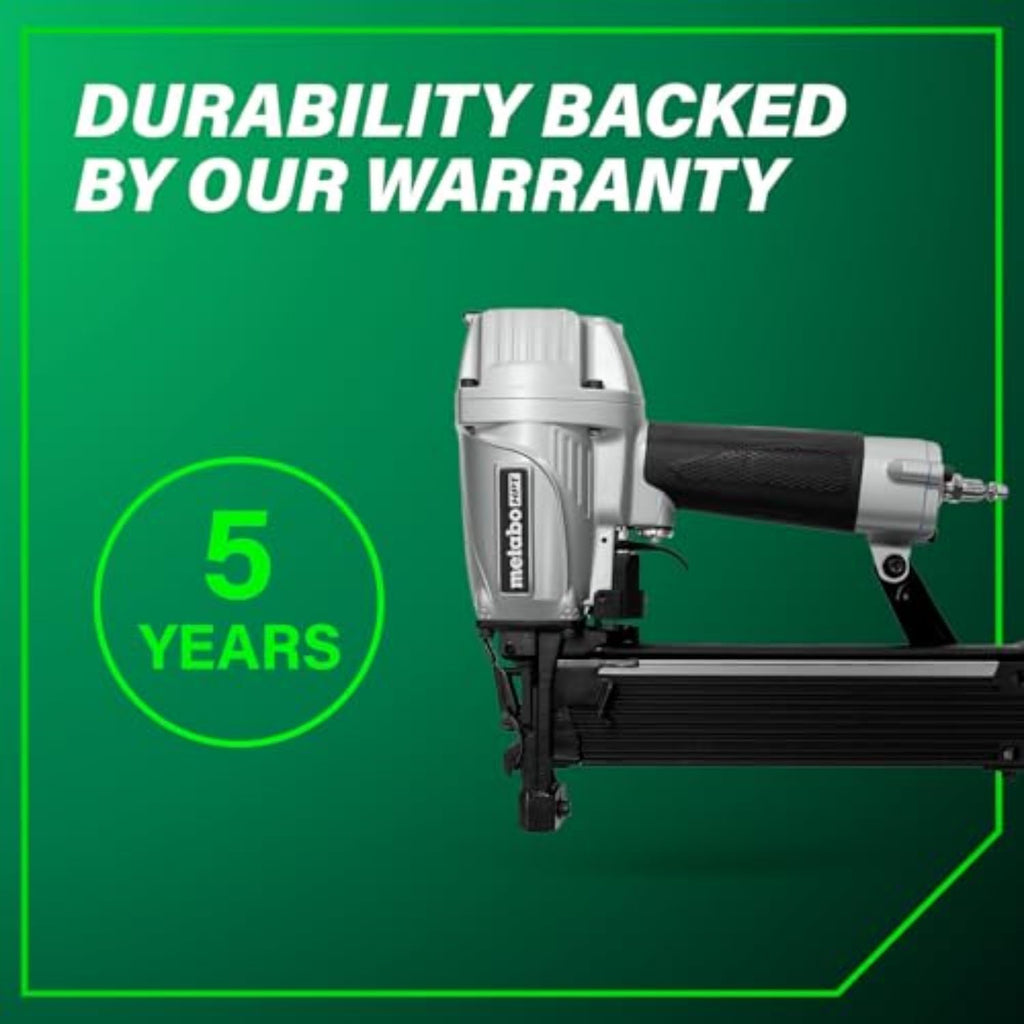 Metabo HPT ½-Inch Standard Crown Stapler | Pro Preferred Brand of Pneumatic Nailers | 16 Gauge | Accepts 3/4-Inch to 2-Inch Staples | Ideal for Insulation, Sheathing, & Subfloor Installation | N5010A