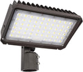 kadision 200W LED Flood Light with Dusk-to-Dawn Photocell, 200W/150W/100W Adjustable 26000lm 5000K 100-277V IP65 Waterproof, Slip Fitter Mount LED Parking Lot Light, ETL Listed