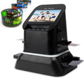 Film & Slide Scanner, 120 High Resolution Film Scanner, 1080P Digital Film Converter, Convert 35mm, 135,126,127 Negative & Slides to Digital JPEG, Supports Image Preview, Playback & Editing Functions