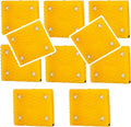 Heavy Duty Stone Lifting Clamps with 2 Rubber Mats - Scissor Style Granite Slab Lifters for Timber, Steel, Glass & Stone Handling - Ideal for Road Construction & Heavy Lifting