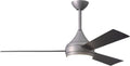 Matthews DA-BS-BB Donaire Outdoor Wet/Salt Water Rated 52' Marine-Grade Coastal Ceiling Fan with LED Light & Remote, Brushed Stainless with Brushed Bronze