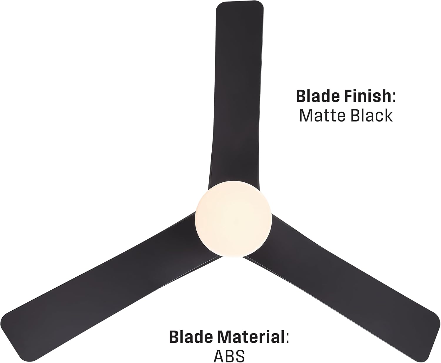 Westinghouse Lighting Alta Vista Contemporary Indoor/Outdoor Ceiling Fan, Dimmable LED Light Fixture with Opal Frosted Glass, Remote Control, 52 Inch, Matte Black Finish, DC Motor